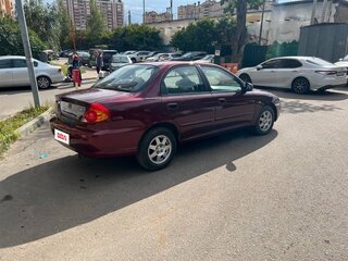 2008 Kia Spectra I Рестайлинг 2, красный, 380000 рублей, вид 3