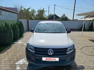 2011 Volkswagen Amarok I, белый, 1800000 рублей, вид 2