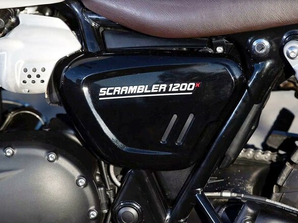 2024 Triumph Scrambler, серый, 1800000 рублей - вид 26