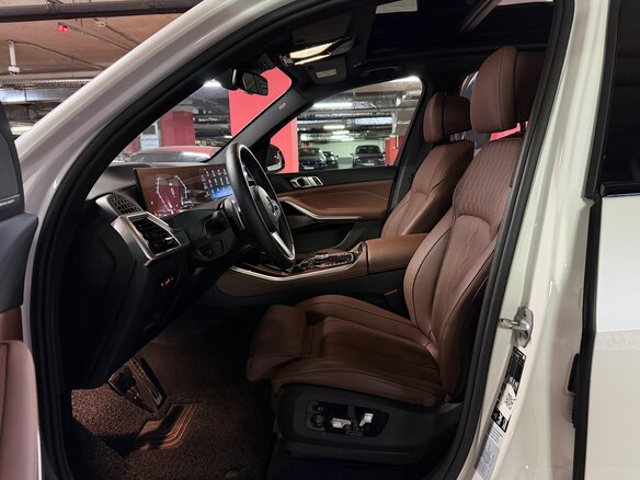 2024 BMW X5 40i IV (G05/G18) Рестайлинг, белый - вид 6