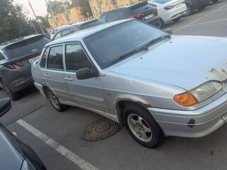 2009 Lada (ВАЗ) 2115, серебристый, 120000 рублей, вид 5