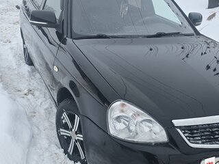 2017 Lada (ВАЗ) Priora I Рестайлинг, чёрный, 499000 рублей, вид 3