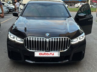 2021 BMW 7 серии 730d xDrive VI (G11/G12) Рестайлинг, чёрный, 8900000 рублей, вид 1