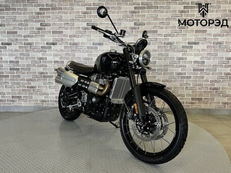 2025 Triumph Scrambler, чёрный, 1495000 рублей, вид 2