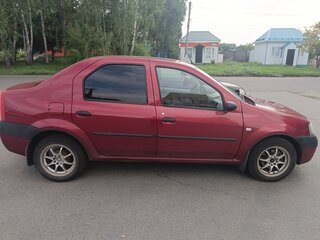 2009 Renault Logan I, красный, 400000 рублей, вид 2