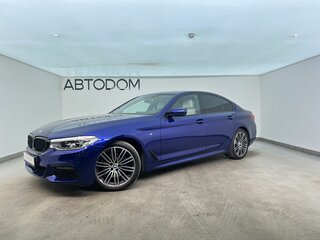 2019 BMW 5 серии 530d xDrive VII (G30/G31/G38), чёрный, 5300000 рублей, вид 1