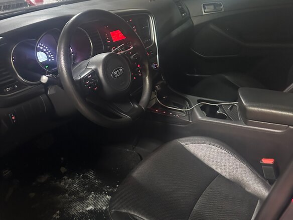 2014 Kia K5 I Рестайлинг, чёрный, 1200000 рублей - вид 7