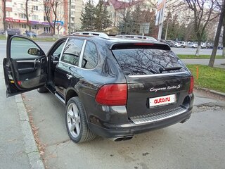 2006 Porsche Cayenne Turbo I (955), чёрный, 700000 рублей, вид 3