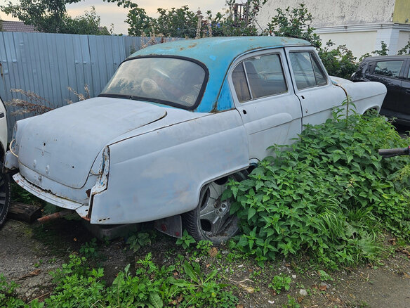 1956 ГАЗ 21 «Волга» 21Г, голубой, 130000 рублей