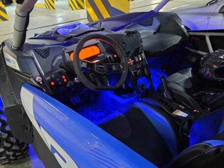 2023 BRP Can-Am Maverick X RS Turbo RR, синий, 3700000 рублей, вид 3