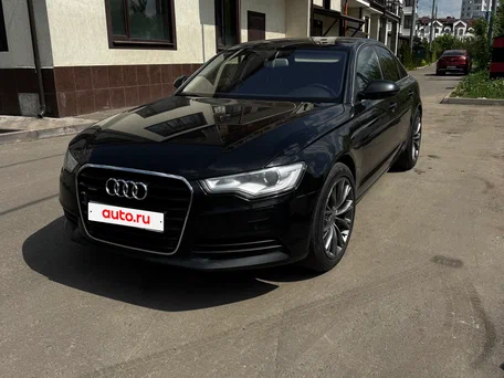 2011 Audi A6 IV (C7), чёрный, 1590000 рублей, вид 1