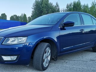 2014 Skoda Octavia III (A7), синий, 1299000 рублей, вид 1