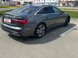 2021 Audi A6 45 TFSI V (C8), серый, 4650000 рублей, вид 2