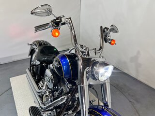 2011 Harley-Davidson Softail Custom, синий, 980000 рублей, вид 4
