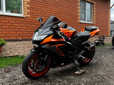 2008 Suzuki GSX-R 750, оранжевый, 800000 рублей, вид 5