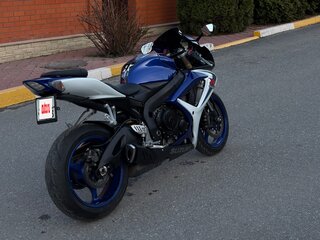 2007 Suzuki GSX-R 600, синий, 630000 рублей, вид 4