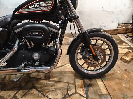 2012 Harley-Davidson Sportster 883, чёрный, 550000 рублей, вид 4