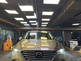 2022 Mazda CX-9 II Рестайлинг, серебристый, 2900000 рублей, вид 2