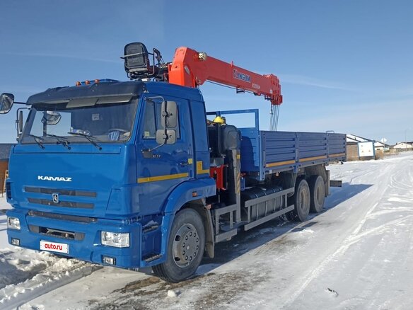 2024 КамАЗ 65117, синий, 9900000 рублей