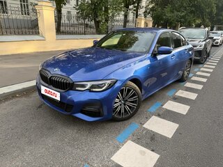 2021 BMW 3 серии 320d xDrive VII (G2x), синий, 3650000 рублей, вид 3
