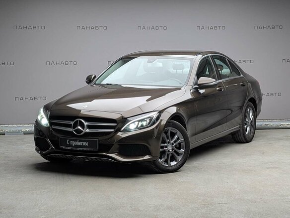2016 Mercedes-Benz C-Класс 200 IV (W205), коричневый