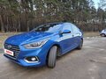 2018 Hyundai Solaris II, синий, 1500000 рублей - вид 2