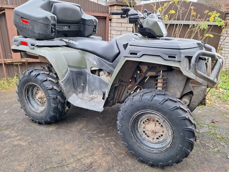 2011 Polaris Sportsman 500, зелёный, 430000 рублей, вид 1
