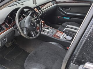 2007 Audi A8 Long II (D3) Рестайлинг 2, чёрный, 900000 рублей, вид 5
