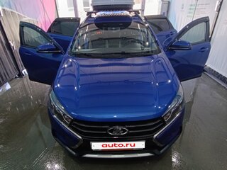 2021 Lada (ВАЗ) Vesta SW Cross I, синий, 1180000 рублей, вид 5