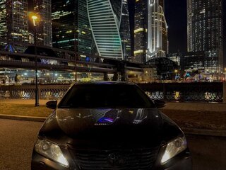 2012 Toyota Camry Japan Market VII (XV50), синий, 1370000 рублей, вид 3
