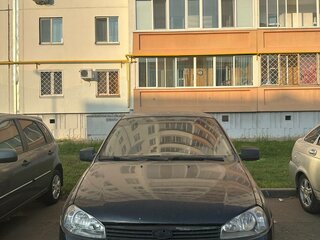 2010 Lada (ВАЗ) Kalina I, чёрный, 160000 рублей, вид 2