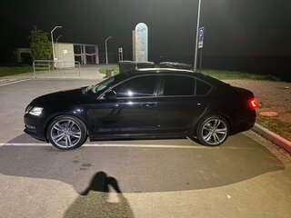 2018 Skoda Octavia III (A7) Рестайлинг, чёрный, 2190000 рублей, вид 4