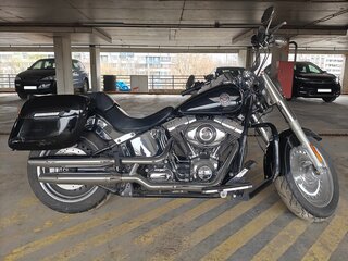 2012 Harley-Davidson Fat Boy, чёрный, 1150000 рублей, вид 1