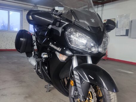 2011 Kawasaki GTR 1400 (Concours 14), чёрный, 700000 рублей, вид 1