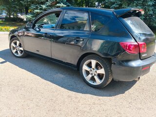 2007 Mazda 3 I (BK) Рестайлинг, чёрный, 220000 рублей, вид 5