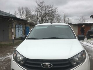 2019 Lada (ВАЗ) Granta I Рестайлинг, белый, 480000 рублей, вид 3