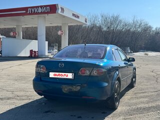2007 Mazda 6 I (GG) Рестайлинг, синий, 450000 рублей, вид 4
