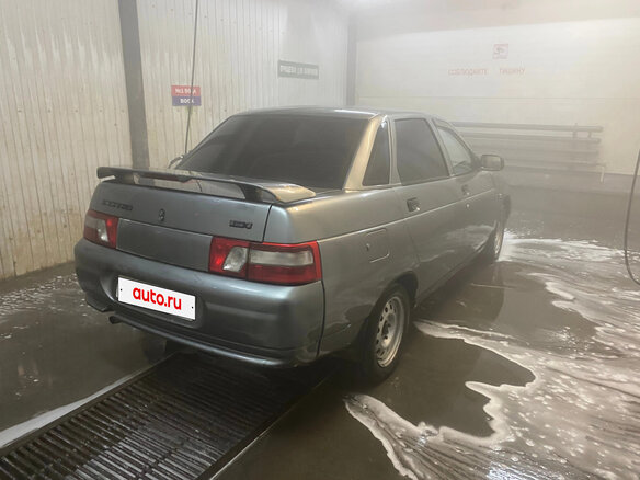 2007 Lada (ВАЗ) 2110, серебристый - вид 3