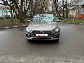 2019 Hyundai Solaris II, коричневый, 1155000 рублей, вид 2