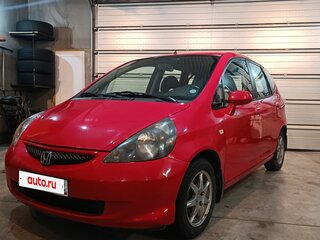 2007 Honda Jazz I Рестайлинг, красный, 560000 рублей, вид 1