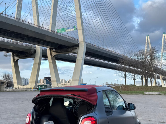 2016 Smart Fortwo III, серый, 1790000 рублей - вид 6