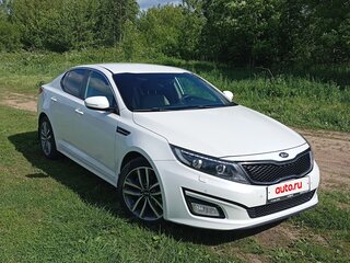 2015 Kia Optima III Рестайлинг, белый, 1690000 рублей, вид 2