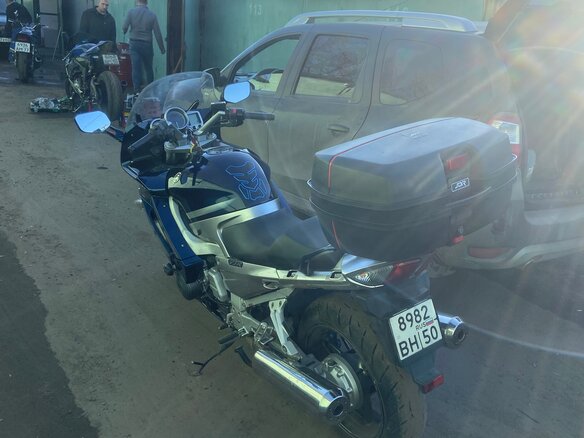 2006 Yamaha FJR1300, синий, 650000 рублей - вид 6