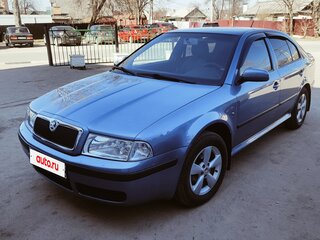 2008 Skoda Octavia I (A4) Рестайлинг, голубой, 820000 рублей, вид 2