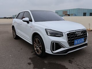 2022 Audi Q2 L 35 TFSI I Рестайлинг, белый, 2500000 рублей, вид 3