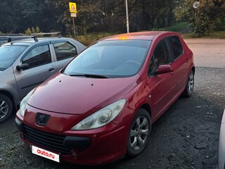 2006 Peugeot 307 I Рестайлинг, красный, 300000 рублей, вид 2