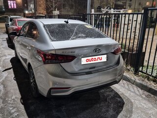 2019 Hyundai Solaris II, серебристый, 1400000 рублей, вид 2