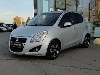 2013 Suzuki Splash I Рестайлинг, серебристый, 899000 рублей, вид 1
