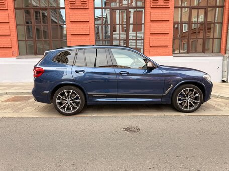 2018 BMW X3 M40i III (G01), синий, 4690000 рублей, вид 4