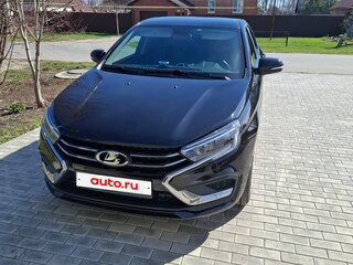 2024 Lada (ВАЗ) Vesta I Рестайлинг (NG), чёрный, 1380000 рублей, вид 2